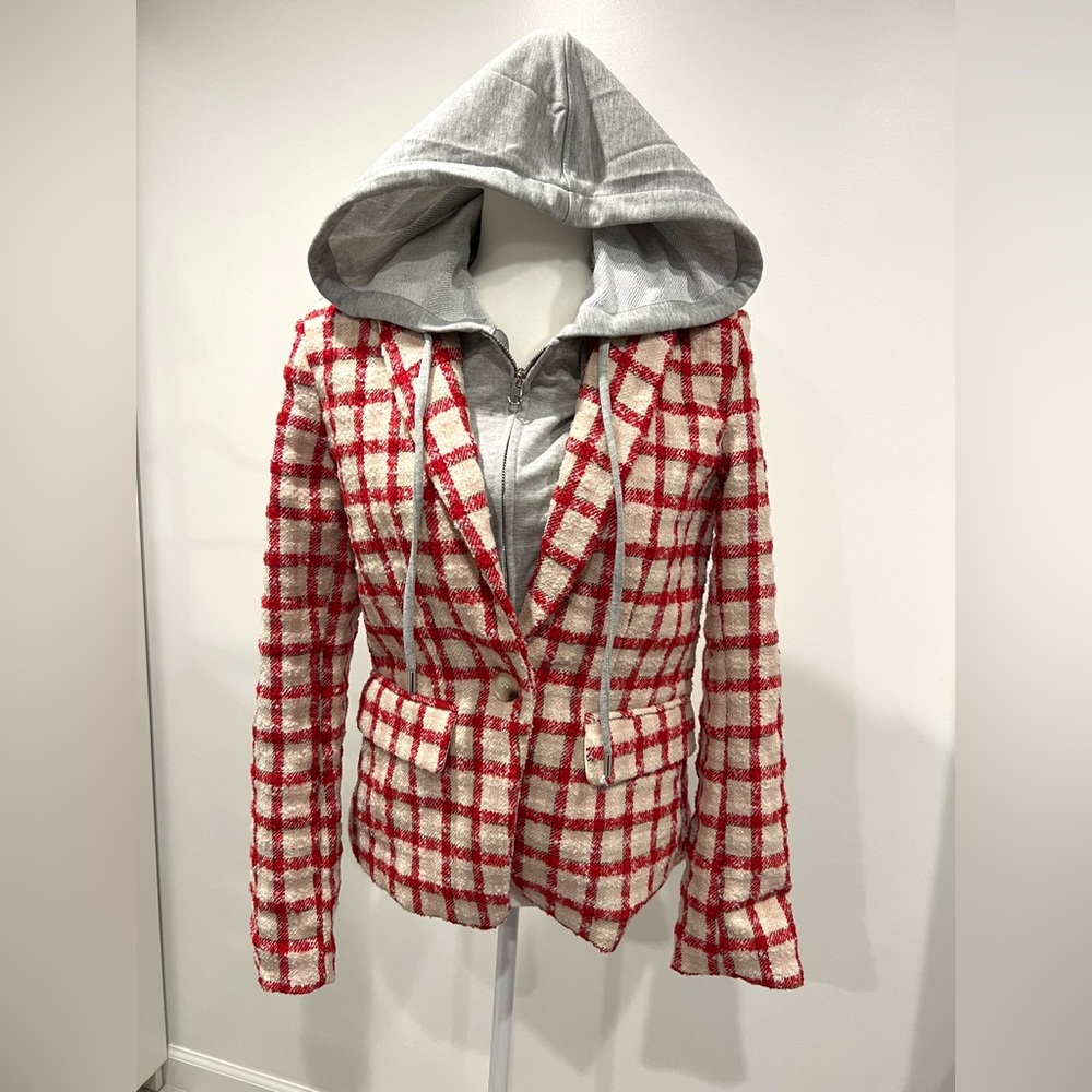 NWOT Hooded Blazer
